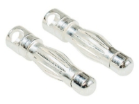 LRP 4mm silver universal connectors (5 pairs) Radiostyrt - RC - Elektronikk - Kabler & kontakter