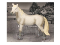Bilde av Hest I åben æske 22x10x14,5cm, Hvid