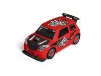 1-20 JUNIOR KIT Pull Back Rallye Car, red