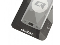 Qoltec Premium Full Cover - Skjermbeskyttelse for mobiltelefon - glass - for Samsung Galaxy S6 edge PC & Nettbrett - Nettbrett tilbehør - Deksel & vesker