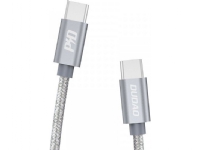 Dudao L5ProC USB-C to USB-C cable 45W 1m grå PC tilbehør - Kabler og adaptere - Strømkabler
