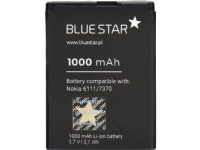 Bateria Blue Star BlueStar Battery Nokia 6111 N76 7500 Li-Ion 1000 mAh Analog BL-4B Tele & GPS - Batteri & Ladere - Batterier