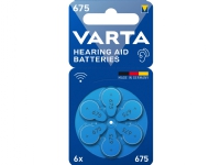VARTA Hearing aid batteries 312 PR41 (zinc air Button cell 1.45V) 6-pack