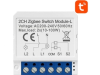 Avatto Smart ZigBee spylebryter Avatto LZWSM16-W2 uten nøytral TUYA Varmekontroll og termostater