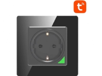 Avatto Smart WiFi veggkontakt Avatto N-WOT10-EU-B TUYA (sort) Smart hjem - Smart belysning - Smarte plugger
