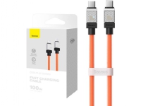 USB-C til USB-C-kabel Baseus CoolPlay 100W 2m (oransje) PC tilbehør - Kabler og adaptere - Datakabler