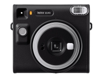 Fujifilm Instax SQUARE SQ40 - Øyeblikkskamera - linse: 65.75 mm - instax SQUARE svart Foto og video - Analogt kamera - Øyeblikkelig kamera