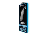 Sandberg USB-C All-in-1 Docking Station - Dokkingstasjon - USB-C