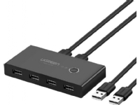 Bryterboks UGREEN 30768B, USB 3.0 (svart) PC tilbehør - Kabler og adaptere - Adaptere
