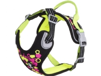Hurtta Weekend Warrior Hundesele Neon & Sort (40-45 cm)