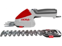 Sett med hekk- og gresssaks Ikra Mogatec IGBS 1054 LI  7,2 V  2,2 Ah batterier  7,5/16 cm lang