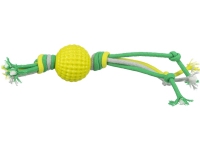 Bilde av Trixie Ball With Rope, Tpr/polyester, ø 9 × 44 Cm