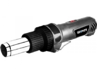 Brenner grafittbrenner (brenner 2000W, temperaturområde: I: 350C, II: 550C, rett håndtak)