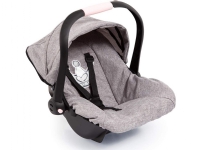 Bayer Design Deluxe Car Seat with Canopy for Dolls - Grey (67910AA)