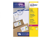 Avery L7159-10, Hvit, Selvklebende Etikett, Papir, Laser, Permanent, Rektangel Papir & Emballasje - Etiketter - Manuel hvite