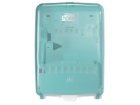 Dispenser Tork® Washstation W6, 651420, til håndklædeark på rulle, hvid/turkis Rengjøring - Tørking - Håndkle & Dispensere