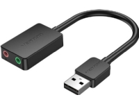 Bilde av Vention Lydkort Eksternt Usb 2.0 Lydkort Vention Cdyb0 2-port 0,15m