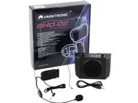 Omnitronic BHD-02 belteforsterker (BHD-02) TV, Lyd & Bilde - Musikkstudio - PA-teknologi