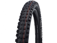 Schwalbe Magic Mary HS 447, 27.5, MTB, Slanglöst Ready-däck, Folding bead, Allround, Downhill, Off-road, Svart, Orange