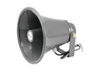 Omnitronic 80710951, Koblet med ledninger (ikke trådløs), 15 W, 500 - 5000 Hz, 8 O, Grå
