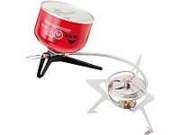 MSR 06636, Veske ovn bensin, Butan/propan, 1,1 timer, 3,6 min, Metallisk, Metall