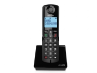 Alcatel S280 DUO BLK, DECT telefon, Trådløst håndsett, Høyttalertelefon, 50 oppføringer, Ringe-ID, Sort