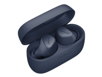 Jabra Elite 3 - True wireless-hodetelefoner med mikrofon - i øret - Bluetooth - lydisolerende - marineblå TV, Lyd & Bilde - Hodetelefoner & Mikrofoner