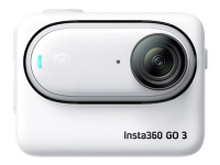 Insta360 Go 3 - Aktionkamera - 2,7K / 30 fps - blixt 64 GB - Wi-Fi, Bluetooth - undervatten upp till 5 m - vit