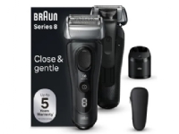 Braun Series 8 8560cc Wet & Dry, Barberingsmaskin, Sort, Batteri, Lithium-Ion (Li-Ion), 60 min Hårpleie - Skjegg/hårtrimmer - Barbermaskiner