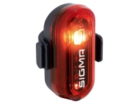 SIGMA Rear light Curve Red 2 x AAA, With an extremely long burn time of 29 hours and a very sportive look, this battery rear light spic, Sykling - Sykkelutstyr - Sykkellys