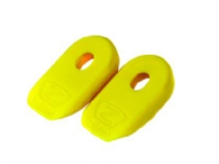 ZÉFAL Crank Armor Protects cranks against any impacts or stones 70 x 40 x 16 mm Yellow ( Search tag: Zefal), 1 pair Sykling - Sykkelutstyr - Rammebeskytter