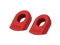 ZÉFAL Crank Boot Minimalist and effective end-piece protection, the Crank Armor protects cranks against impacts and 47x38x16 mm Red Sykling - Reservedeler - Krankbokser
