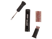 ZÉFAL Tubeless Repair Kit 22x110 mm Black, Double function tool (reamer/needle), storage with 5 plugs (Ø 2 mm/Ø 4 mm), 110 mm, Bike mounting Sykling - Hjul, dekk og slanger - Tubeless