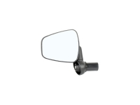 Bilde av ZÉfal Dooback2 - Left Large Mirror With Adjustable Rod, Unbreakable Chrome Plated Plastic, Universal Bar End Fitting (left And