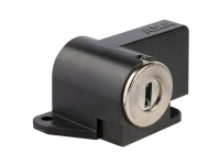 Bilde av Axa Shimano Rack Lock Battery Lock Black, For Shimano Rack Models, Incl. 2 Precision Keys, 1 On A Card