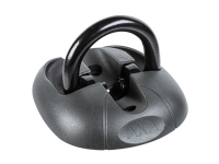 Bilde av Axa Flooranchor Grey Wall / Floor Lock Black, The Axa Anchor Is Suited For Mounting To A Wall Or Floor And Can Be Used Inside Or Outside. The Wal, Ø14