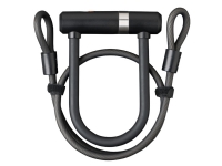 Bilde av Axa Newton Pro Ul + Cable 100/10 U-lock Varefakta,sbsc, Finanssialan, Sold Secure Silver, Art 2, Approved In:denmark, Sweden, Finland, Black,