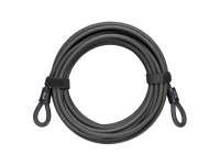 Bilde av Axa Newton Double Loop Cable Mat Black, Newton Double Loop Cable Can Be Used In Combination With A Pad Lock To Secure Your Property. Cable , Ø10