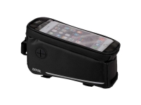 ZÉFAL Console Pack T2 Black, 2 in 1 solution - Smartphone holder and front bag., Water resistant polyester and zip. Translucent Sykling - Sykkelutstyr - Poser og kurver