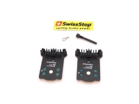 SWISSSTOP Disc brake pad Disc 30 EXOTherm2 Magura MT 2, MT 4, MT 6, MT 8, Campagnolo Road Disc EXOTherm2 Steel plate with cooling ribs Sykling - Reservedeler - Bremser