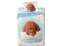 Baby Hundehvalp Junior Sengetøj 100x135 cm - 100 procent bomuld N - A