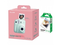 Fujifilm Instant camera instax mini 12 MINT Grønn+instax mini glossy (10pl) Foto og video - Analogt kamera - Øyeblikkelig kamera