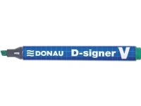 Donau DONAU D-Signer permanent markør, 1-4mm (linje), grønn Skriveredskaper - Overtrekksmarkør - Tykke overstreksmarkører