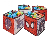Spiderman Legetøj Opbevaringsbokse (4 stk)