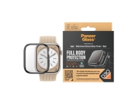 PanzerGlass™ | Full Body - Skjermbeskytter for smartklokke - Svart-utgave | Apple Watch 9 (45 mm)