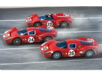 1967 Daytona 24 triple pack 1:32 Leker - Radiostyrt - Racerbaner