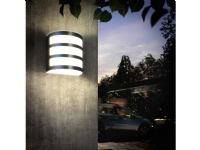 Philips myGarden Calgary-vegglampe, 3,2 W, Vegglys, Rustfritt stål, Aluminium, IP44, Hage, Terrasse, II