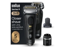 Braun Series 9 Pro+ 9590cc Wet & Dry, Barberingsmaskin, Sort, Batteri, Lithium-Ion (Li-Ion), 60 min, Boks Hårpleie - Skjegg/hårtrimmer - Barbermaskiner