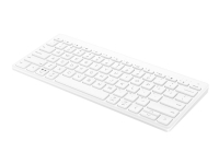 Bilde av Hp 350 Compact Multi-device - Tastatur - Trådløs - Bluetooth 5.2 - Qwerty - Internasjonal Engelsk / Kanadisk Fransk - Hvit - Resirkulerbar Emballasje