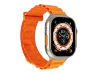 Puro EXTREME - Sløyfe for smart armbåndsur - 144 - 220 mm - pulse orange - for Apple Watch Ultra Helse - Pulsmåler - Tilbehør